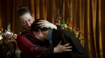 Christine Oddy as Aunt Jenny in Dirty Work (1998)