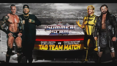 Randy Orton & Jelly Roll vs Drew McIntyre & Logan Paul (Full Match)