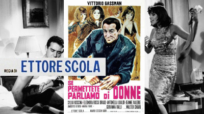 Let's Talk About Women {Se permettete parliamo di donne} Vittorio Gassman-Sylva Koscina (Ettore Scola Italy-1964) EngSub