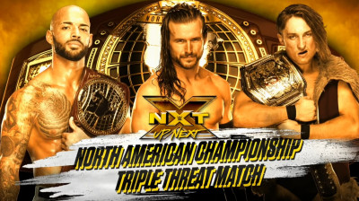 Ricochet vs Adam Cole vs Pete Dunne - NXT North American Championship Match (Full Match)